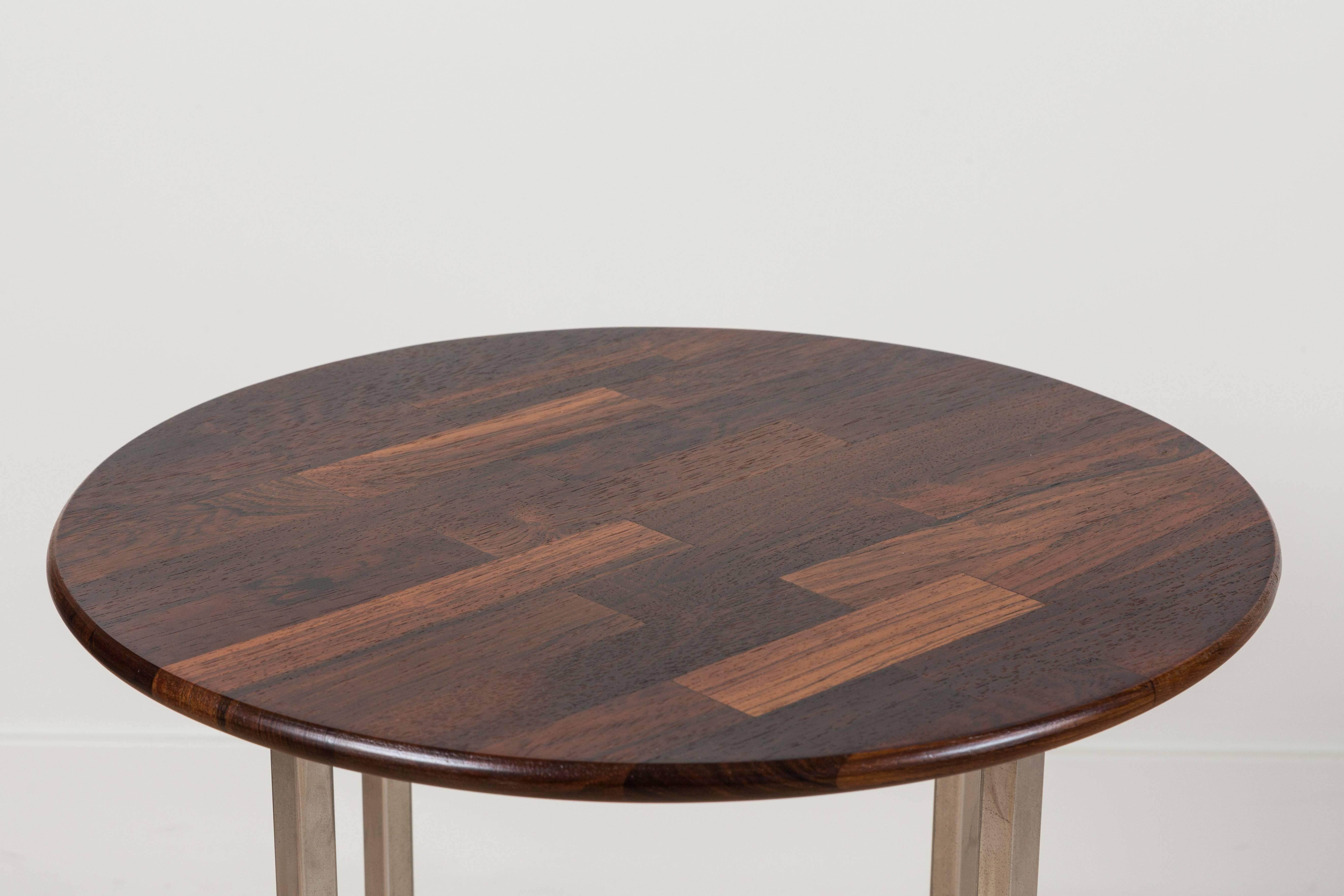 Mid-20th Century Solid Rosewood Cocktail Table by Milo Baughman