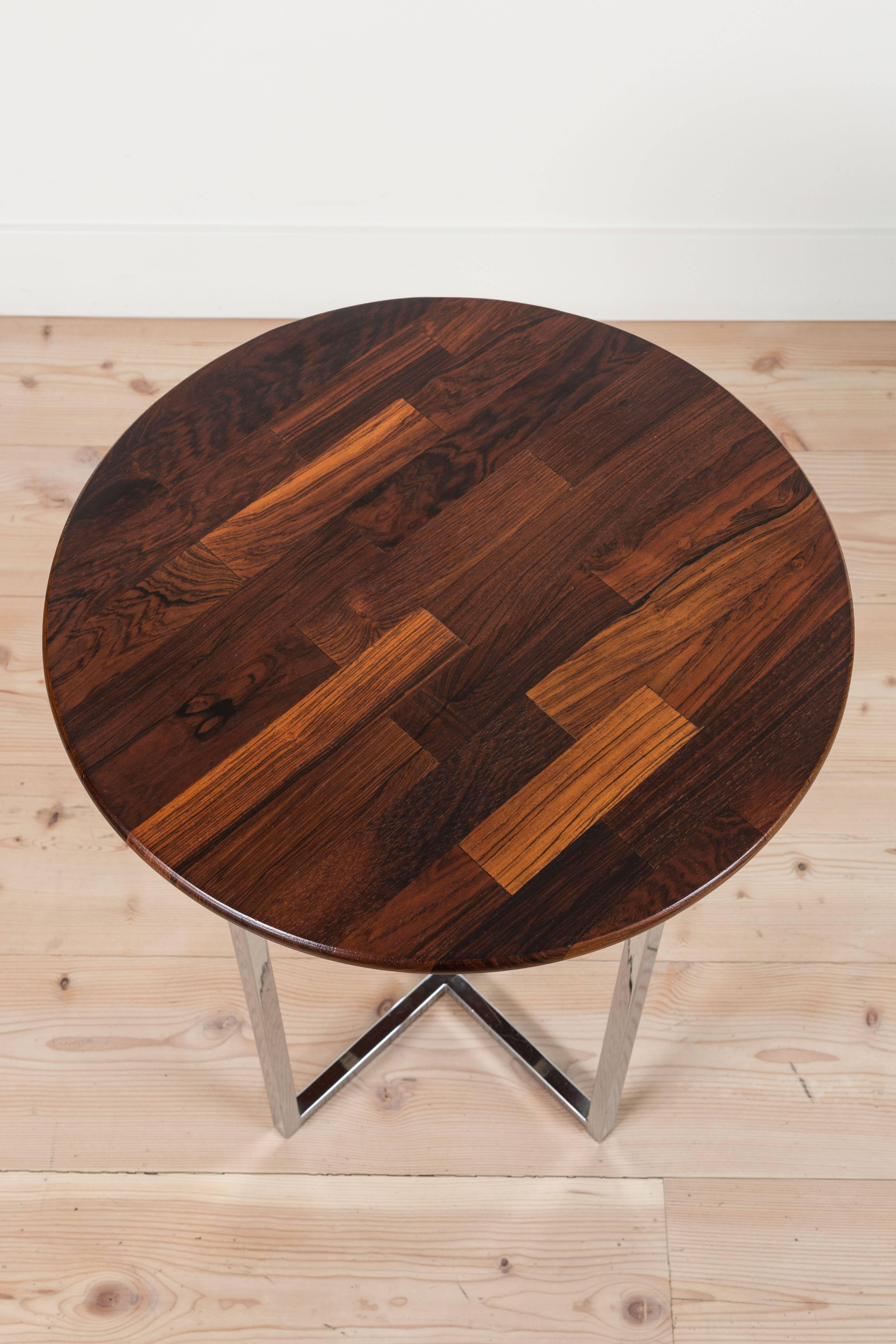 Solid Rosewood Cocktail Table by Milo Baughman 1