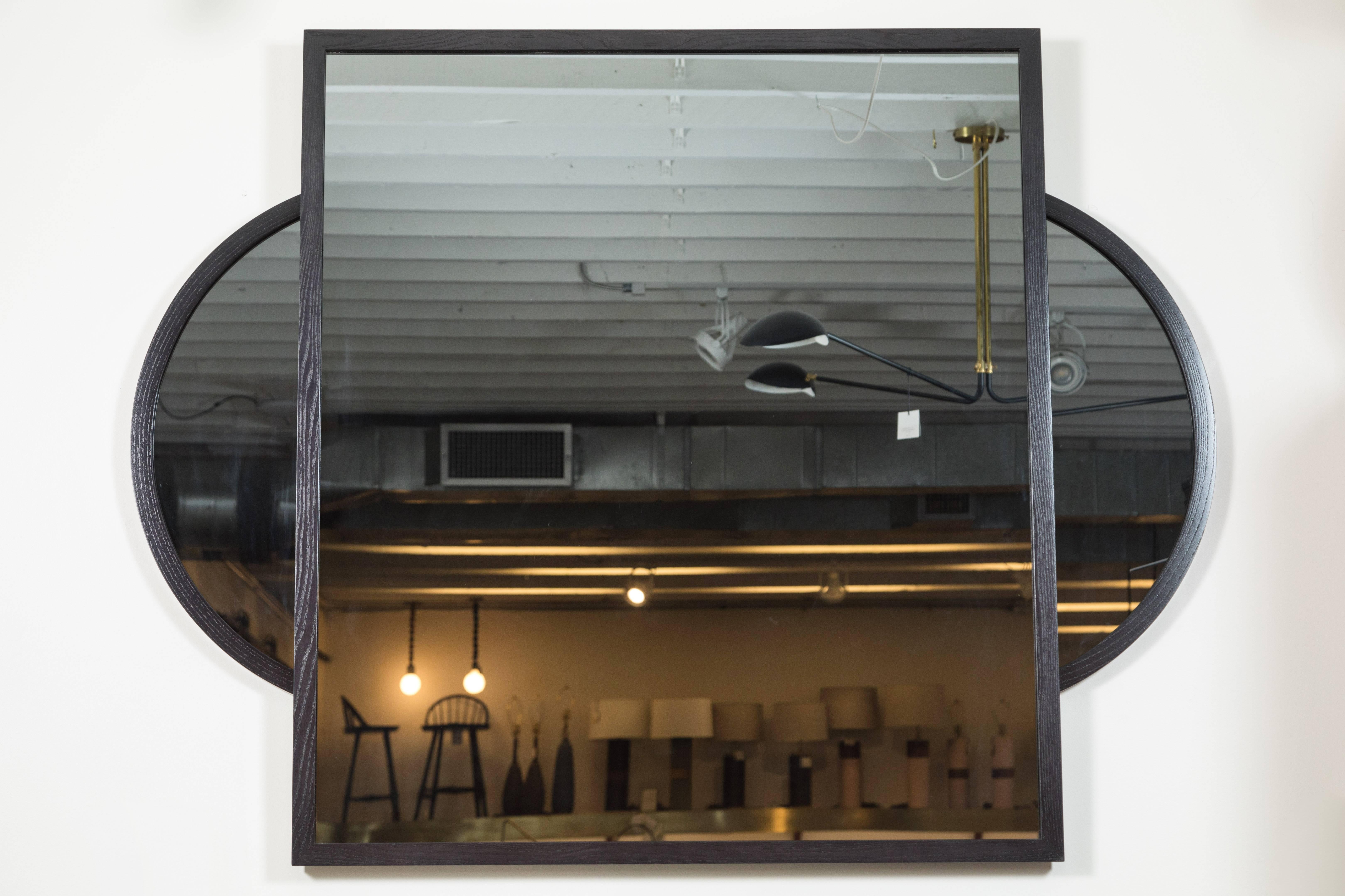 Mid-Century Modern Eclipse Mirror by O&G Studio