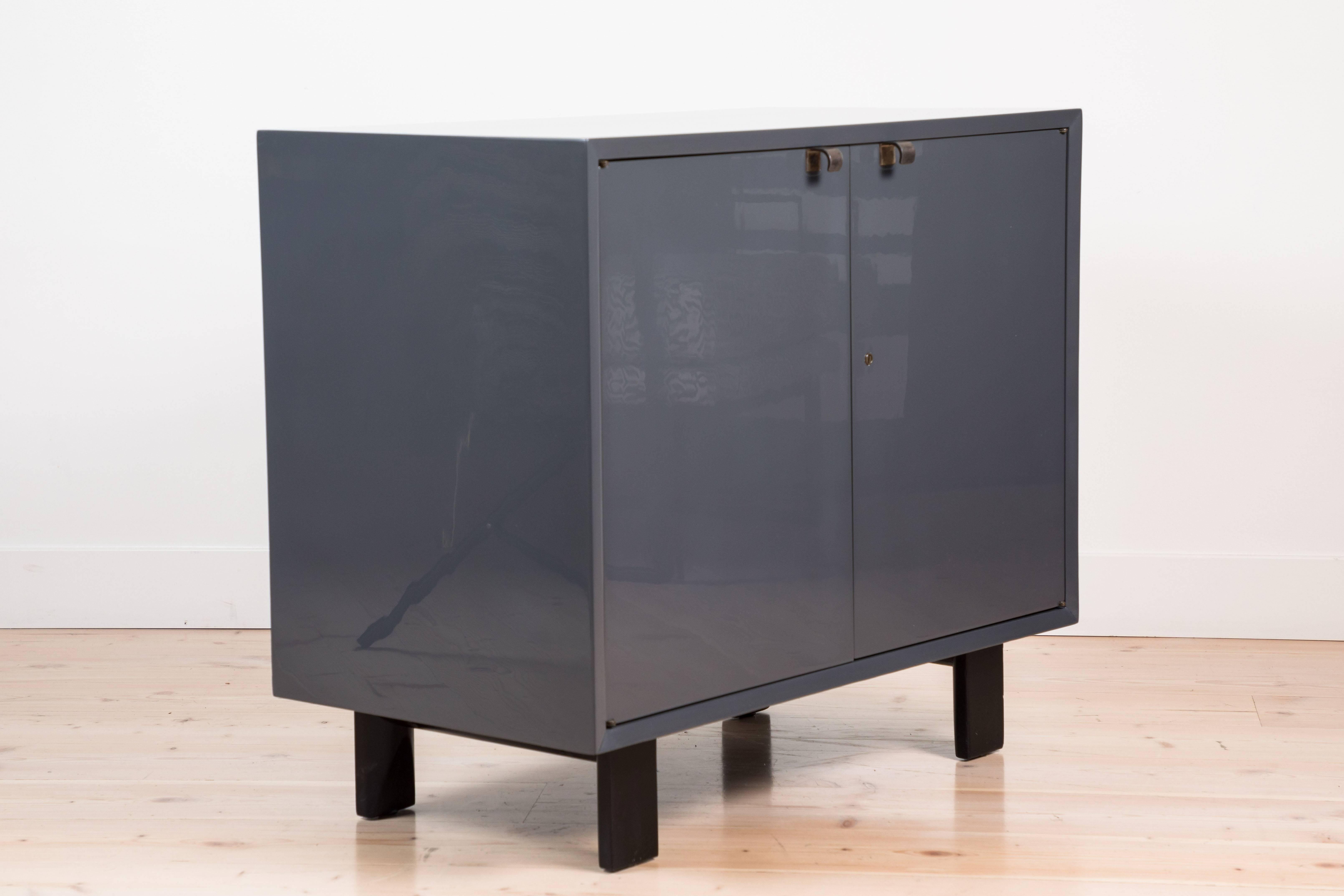 American Pair of Lacquered Chests by George Nelson for Herman Miller