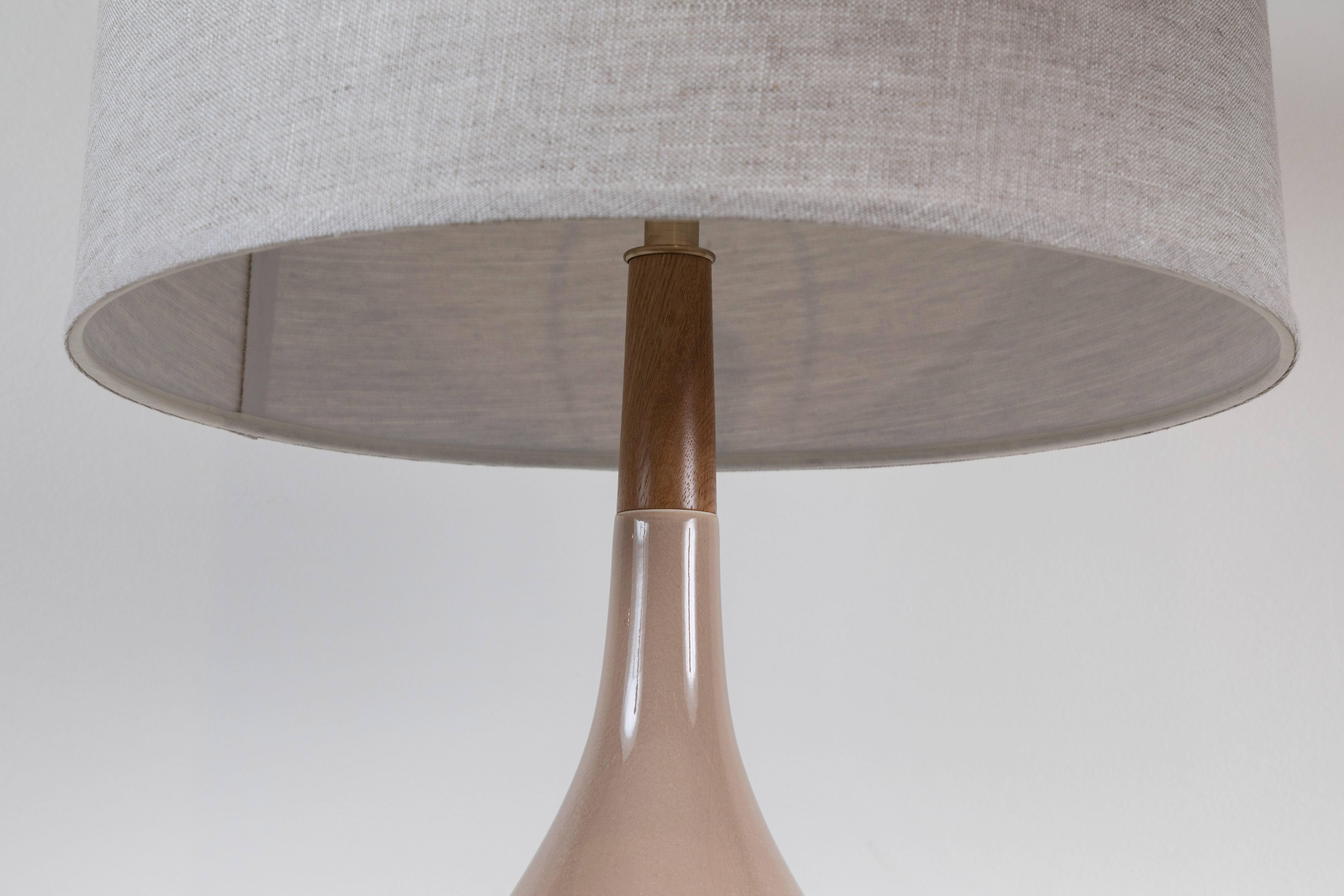 Pair of miller lamps by Stone and Sawyer for Lawson-Fenning