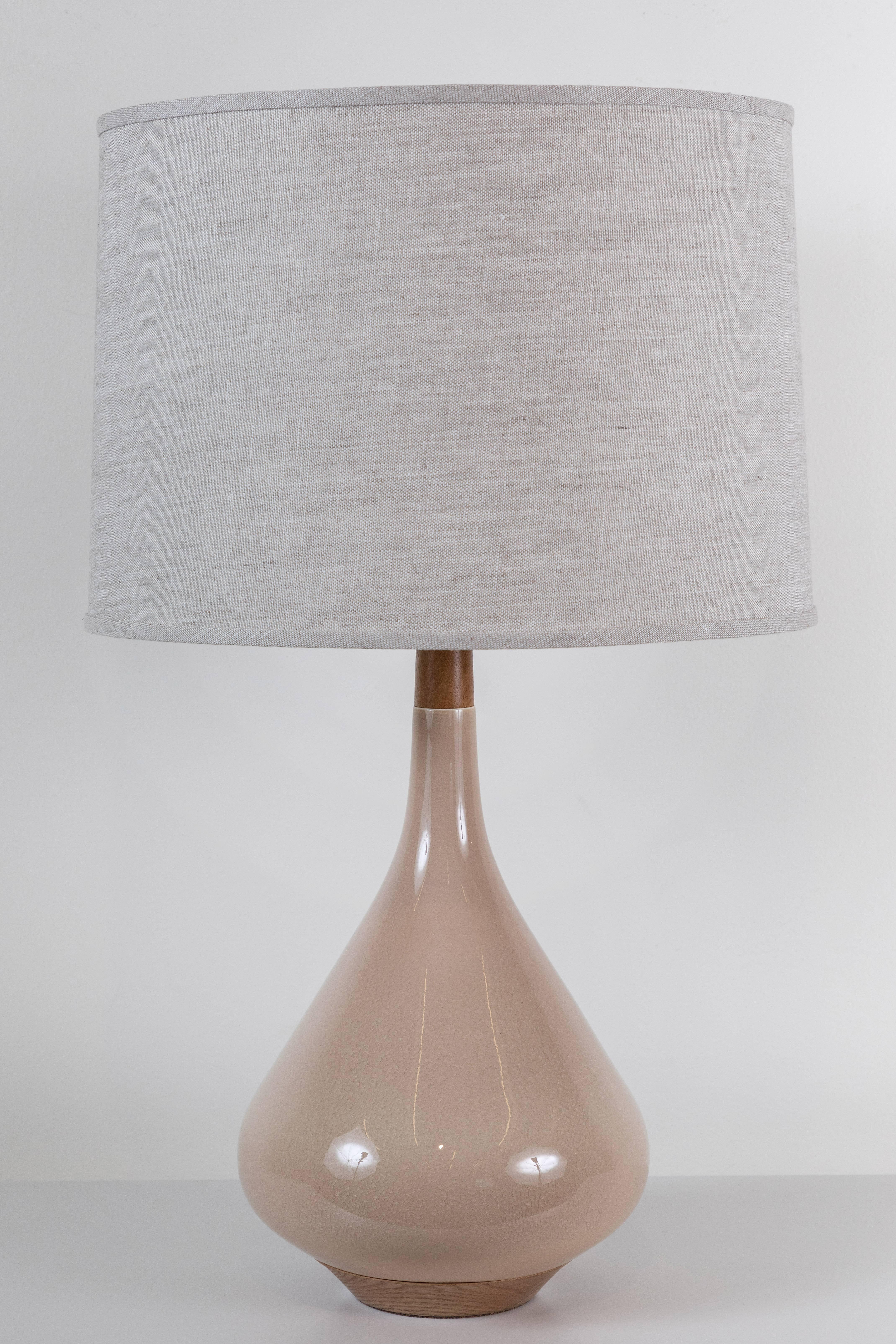 Mid-Century Modern Pair of Miller Lamps by Stone and Sawyer for Lawson-Fenning