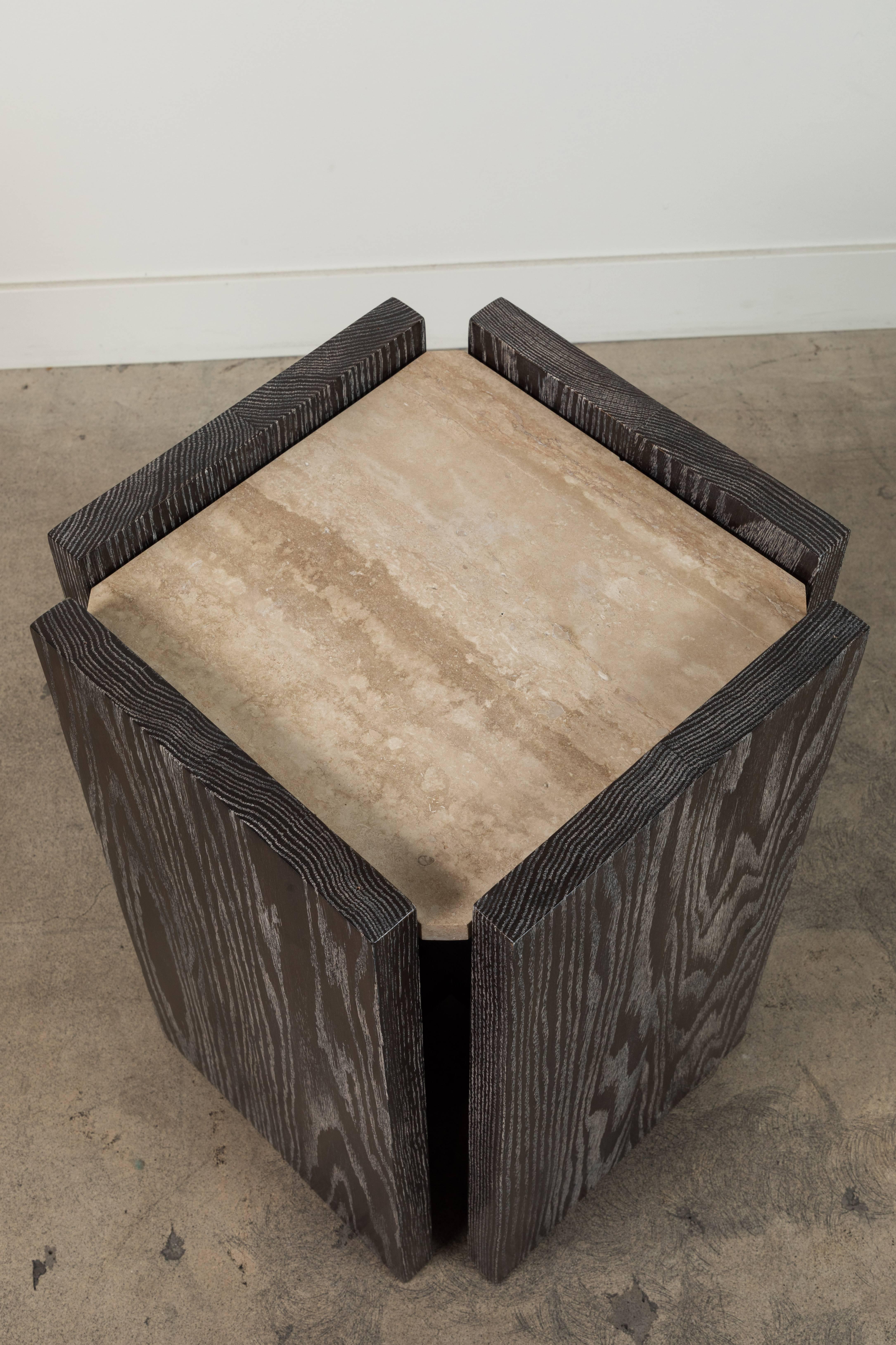 Eppes Side Table by Brian Paquette for Lawson-Fenning In Excellent Condition In Los Angeles, CA