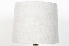 Hand-Carved Ceramic Lamp by Mt. Washington Pottery