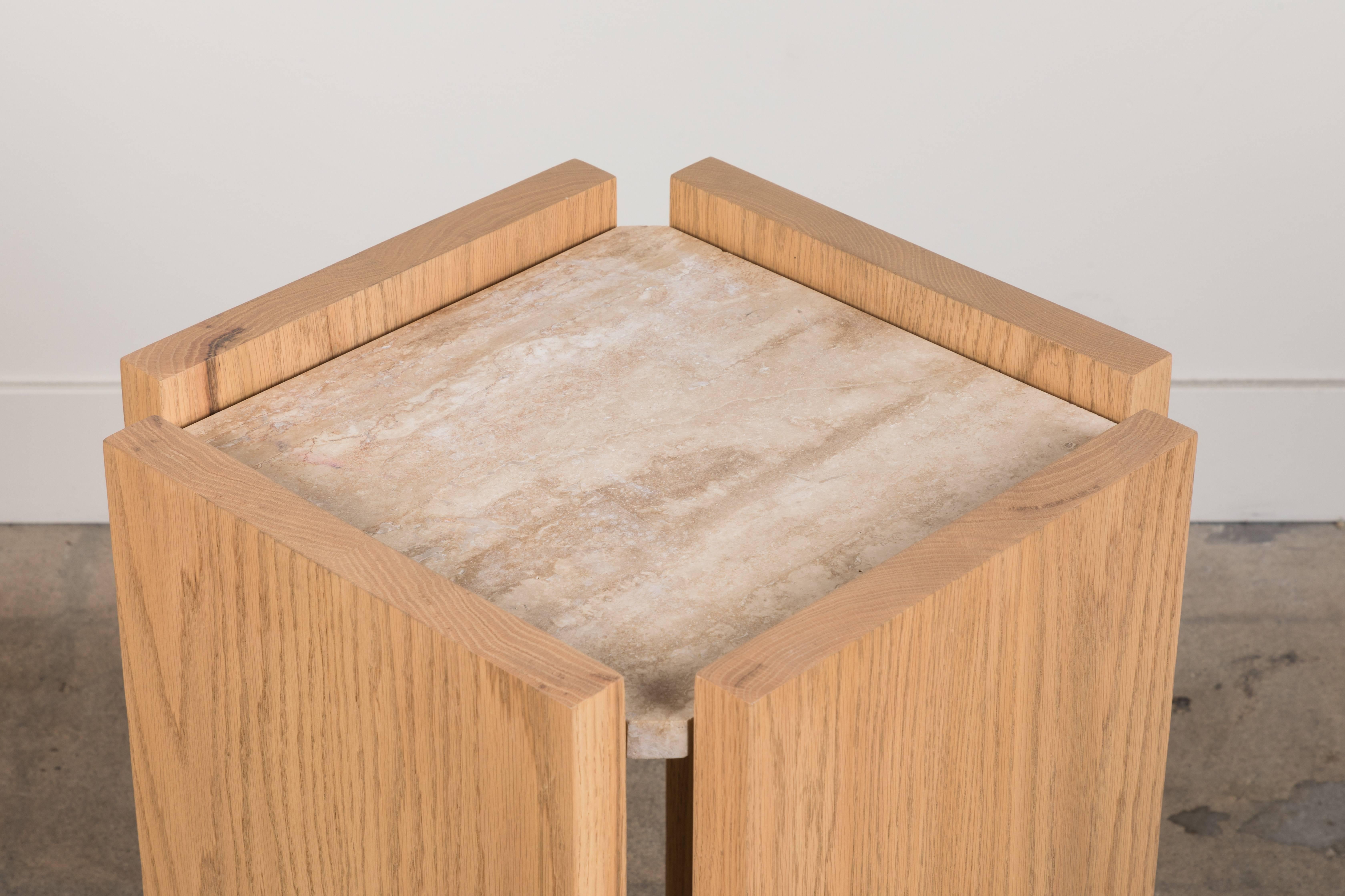 Eppes Side Table by Brian Paquette for Lawson-Fenning In Excellent Condition In Los Angeles, CA