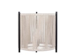 Lawson-Fenning Round Topanga Table Lamp, Modern String Shade Light