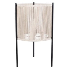 Lawson-Fenning Round Topanga Table Lamp, Modern String Shade Light
