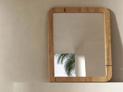 Lawson-Fenning Ojai Mirror, specchio da parete moderno in noce