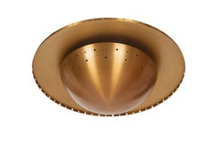 Lawson-Fenning Pruckel, lampada da soffitto a incasso moderna in ottone massiccio