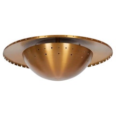 Lawson-Fenning Pruckel, lampada da soffitto a incasso moderna in ottone massiccio