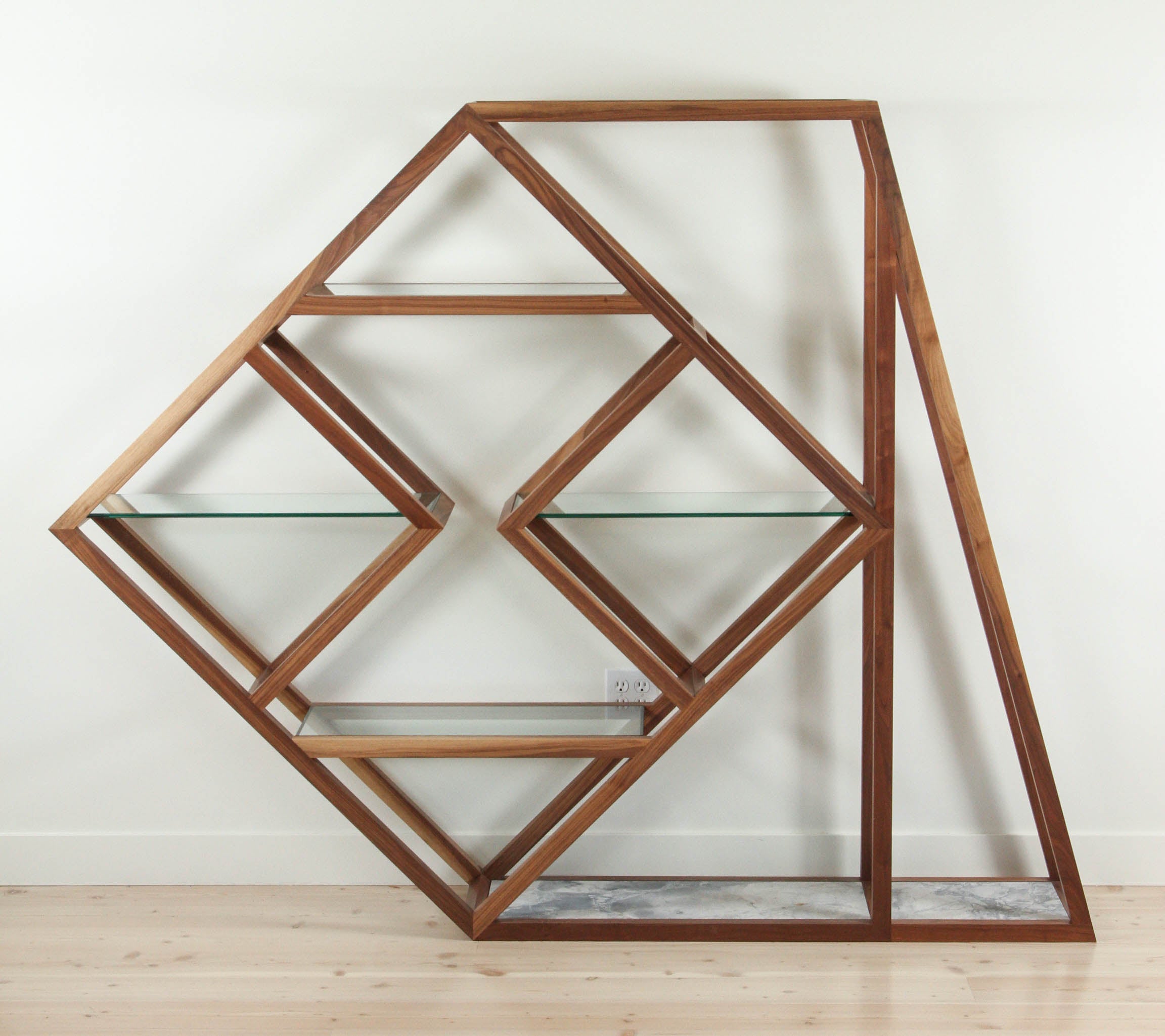 "Slanted and Enchanted" Etagere by Only Love is Real