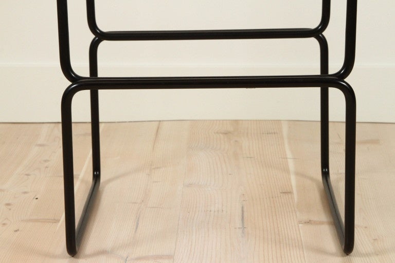 Contemporary Leather Counterstool by Ten10