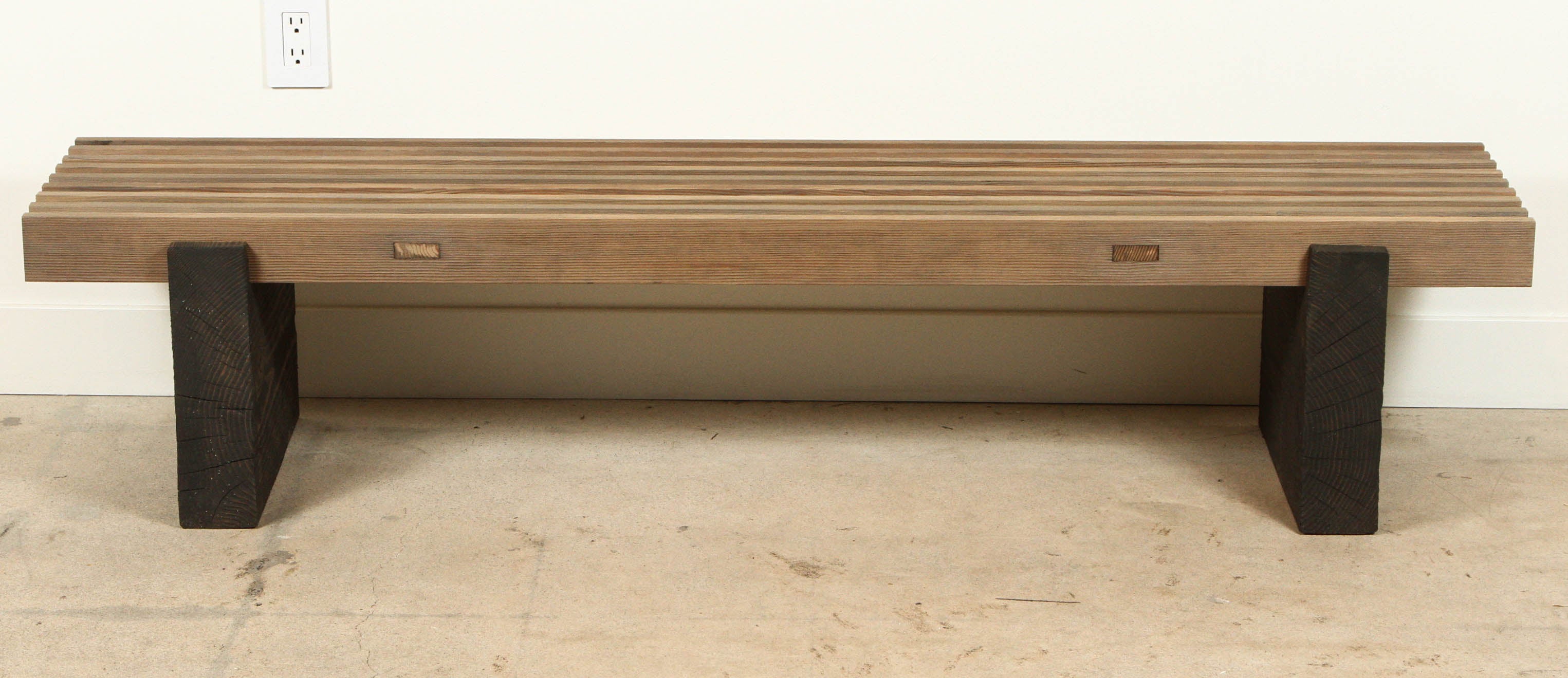 Minimalist Slat Bench by Ten10 for Lawson-Fenning