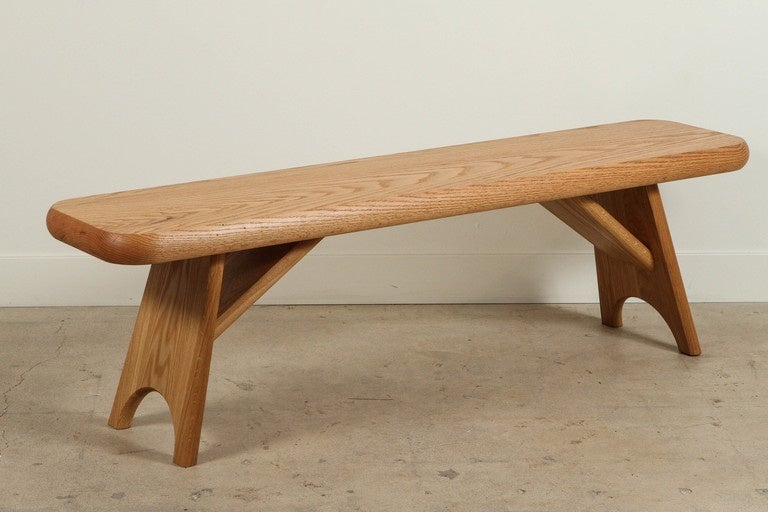 Merton Bench by De Jong and Co In Excellent Condition In Los Angeles, CA