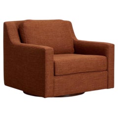 Brian Paquette x Lawson-Fenning Justin Swivel Chair, Modern Lounge Chair