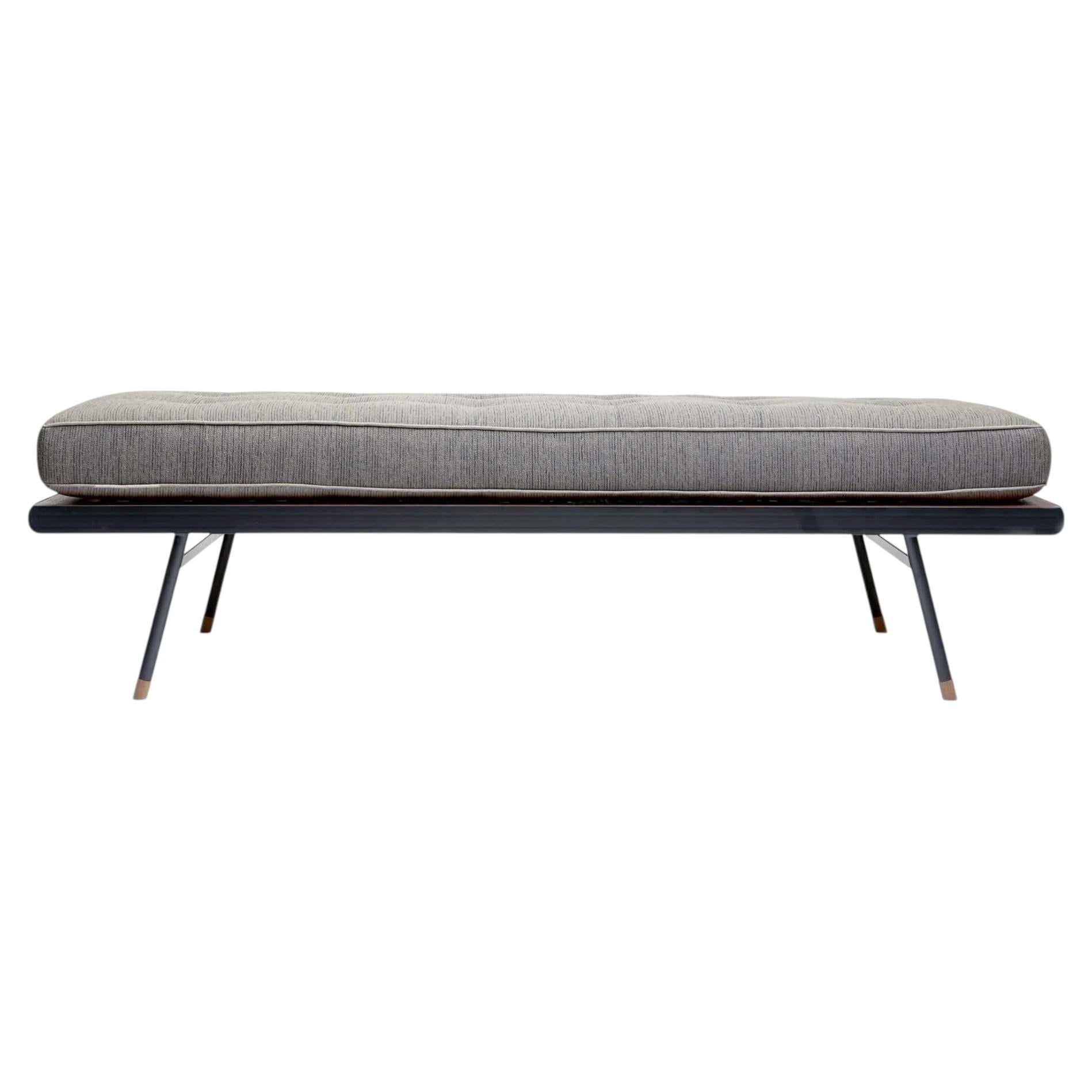 Lit de jardin Lawson-Fenning « Montrose » pour l'intérieur et l'extérieur, transat de jardin moderne