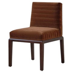Silla Shoreland, diseñada por Brian Paquette para Lawson-Fenning, silla de comedor moderna
