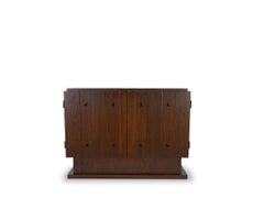 Lawson‑Fenning 2-Door Ojai Cabinet in Oak, Modern American Storage Cabinet