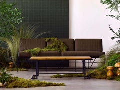 Lawson-Fenning Outdoor Hinterland Coffee Table, Modern Teak Garden Table