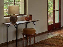 Lawson-Fenning Indoor-Outdoor Montrose Console, Modern Marble Console Table