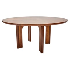 Disc Interiors x Lawson-Fenning Newton Dining Table, Walnut, Modern Round Table