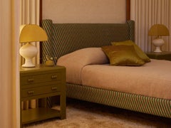 Josh Greene for Lawson-Fenning Wagner Nightstand, Modern Walnut Bedside Table