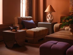 Josh Greene for Lawson-Fenning Fairview Lounge Chair, Modern Slipper Chair