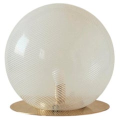 Lampada da tavolo in vetro di Murano "Ornella Noorda" per Venini, Italia, anni '70 circa