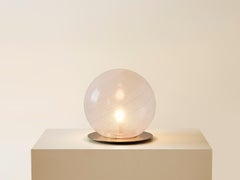 Lampada da tavolo in vetro di Murano "Ornella Noorda" per Venini, Italia, anni '70 circa
