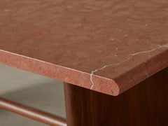 Lawson-Fenning San Rafael Dining Table, Modern Walnut Dining Table