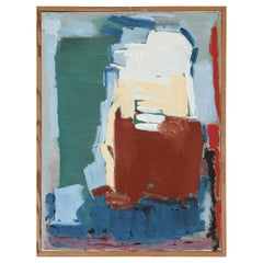 Egon Mathiesen Oil on Canvas, Denmark c1959