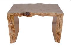 Nischentische mit skulpturalem Live Edge Design CUSTOM MADE von Petersen Antiques