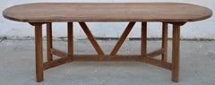 Table de ferme vintage fabriquée sur-mesure par Petersen Antiques