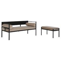 Early 20th Century Artist Made Steel Lounge Set, in the manner of Mategout