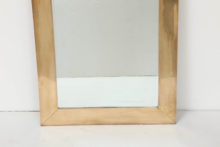 Large Chapman Mirror with Cast Brass Frame 2