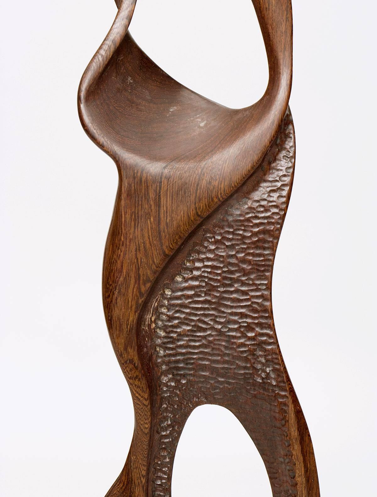 American Newell Weber Wood Biomorphic Sculpture