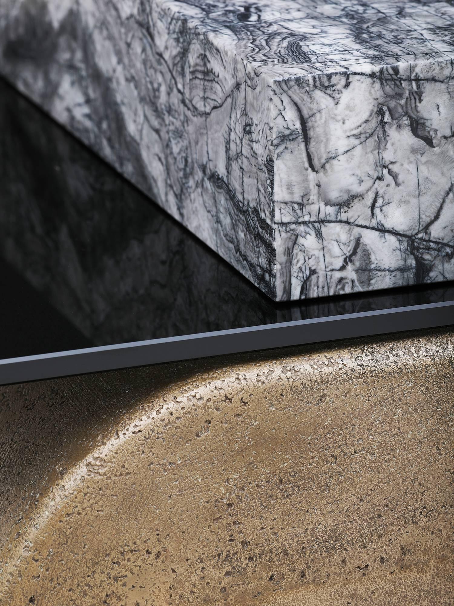 Bronze Tables cantilever Brian Thoreen en vente