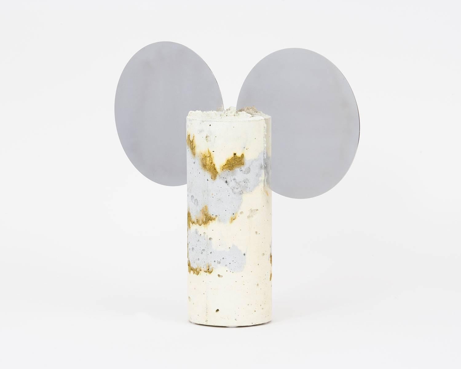Danish Cement Mirror Objects by Pettersen & Hein