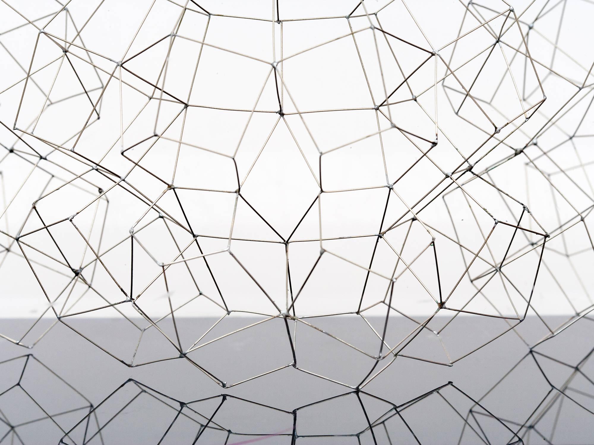 American Wire Tabletop Sculpture by Marilynn Gelfman-Karp