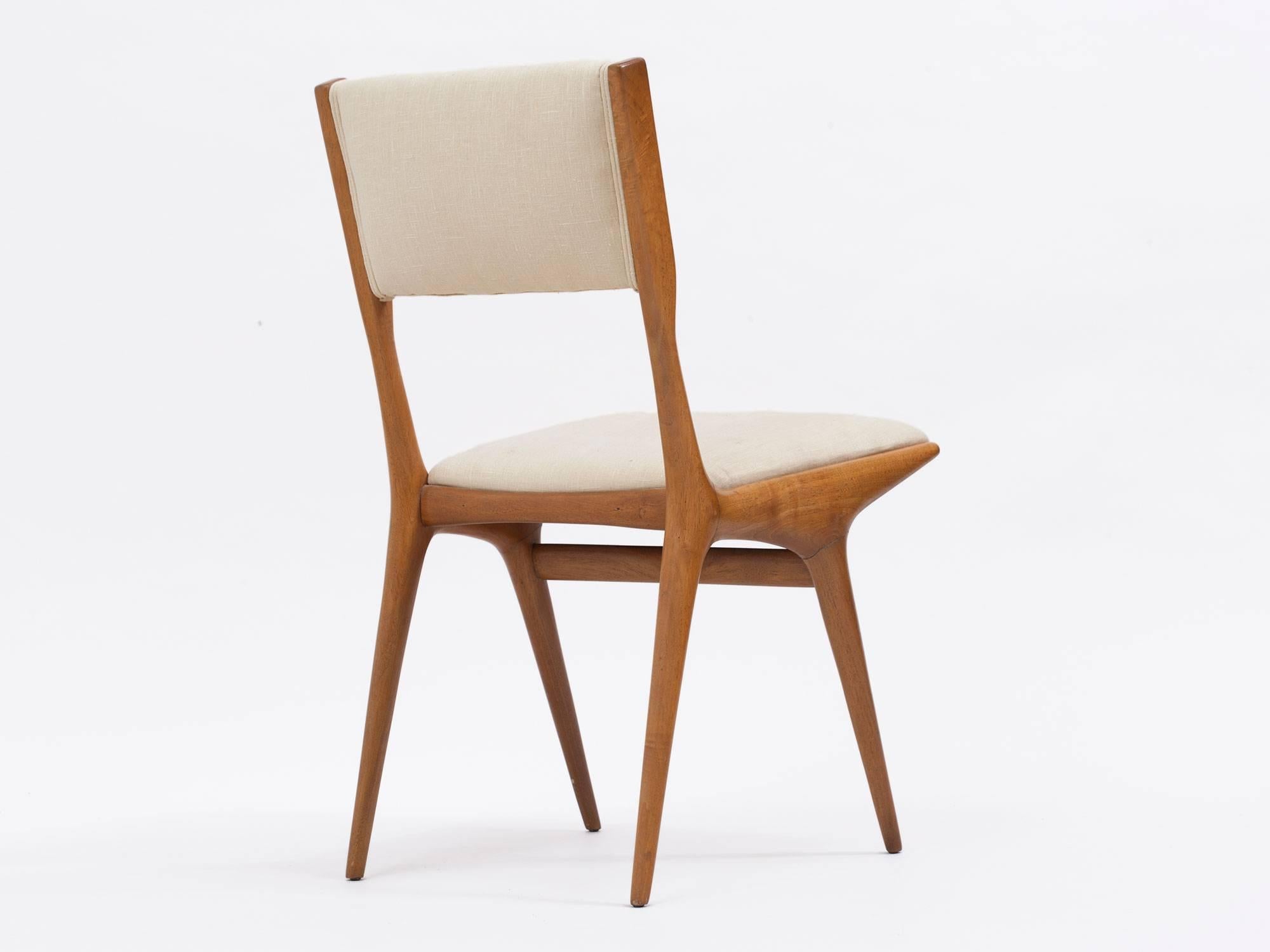 Mid-Century Modern Set of Carlo de Carli Dining Chairs