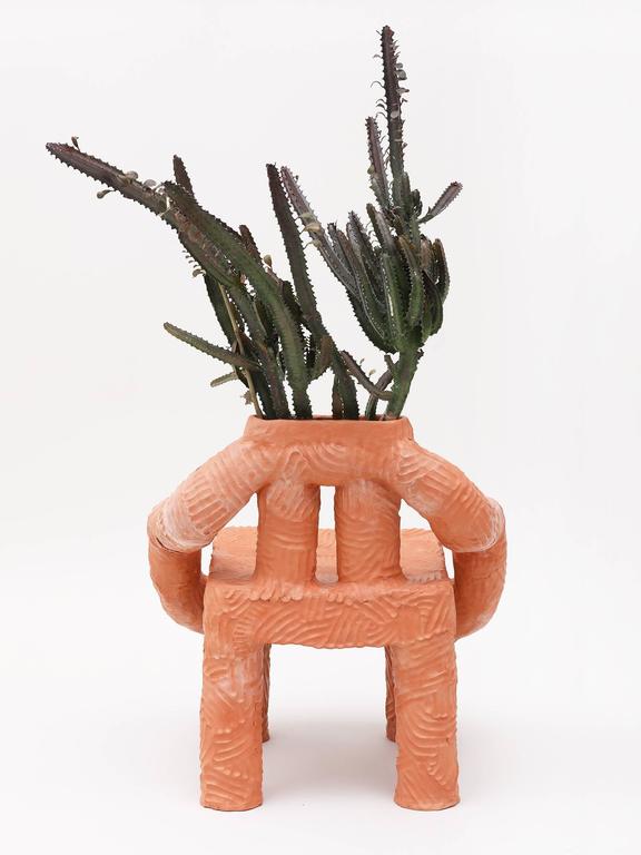 Chris Wolston Terracotta Plant Chair 