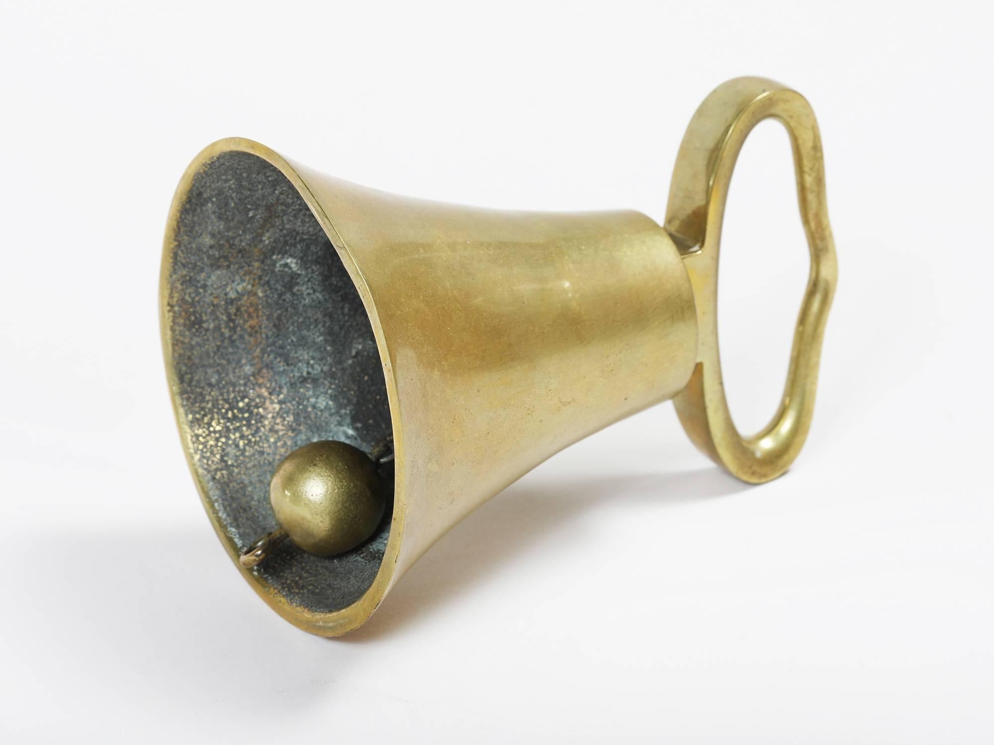 Mid-Century Modern Carl Auböck Brass Dinner Bell