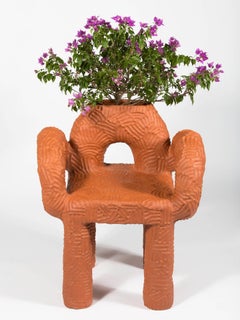 Chris Wolston Terracota "Silla para plantas Zipolite"