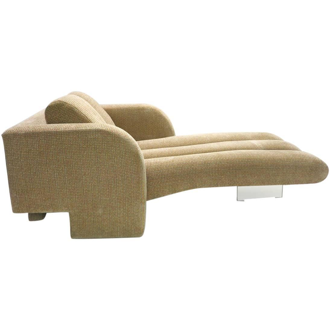 Chaise Longue / Lounge Chair by Vladimir Kagan, USA 1970s