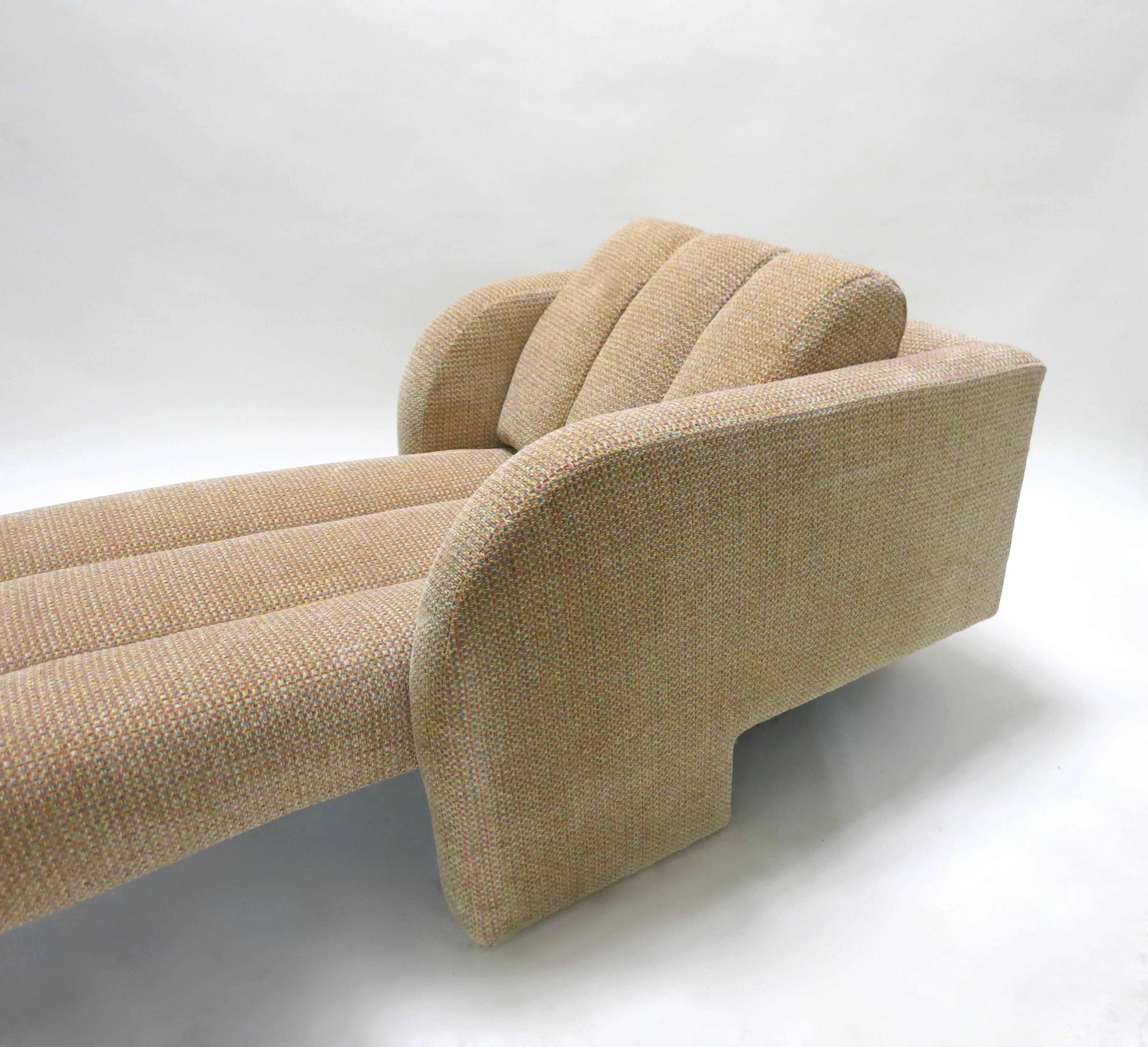 Late 20th Century Chaise Longue / Lounge Chair by Vladimir Kagan, USA 1970s