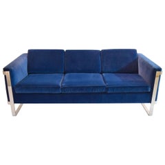 Vintage Three-Seat Sofa by Pace Collection, USA Circa 1975