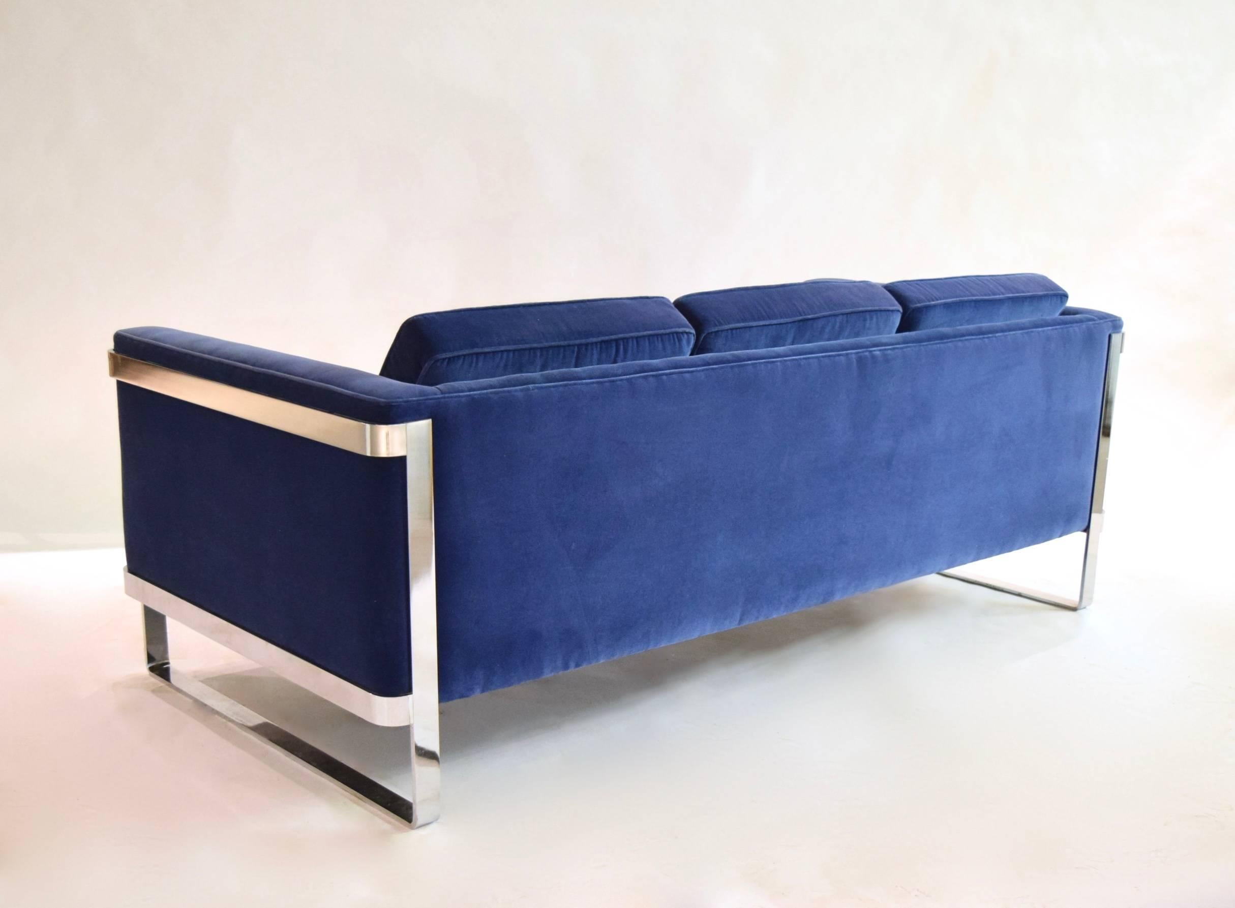 20th Century Three-Seat Sofa by Pace Collection, USA Circa 1975