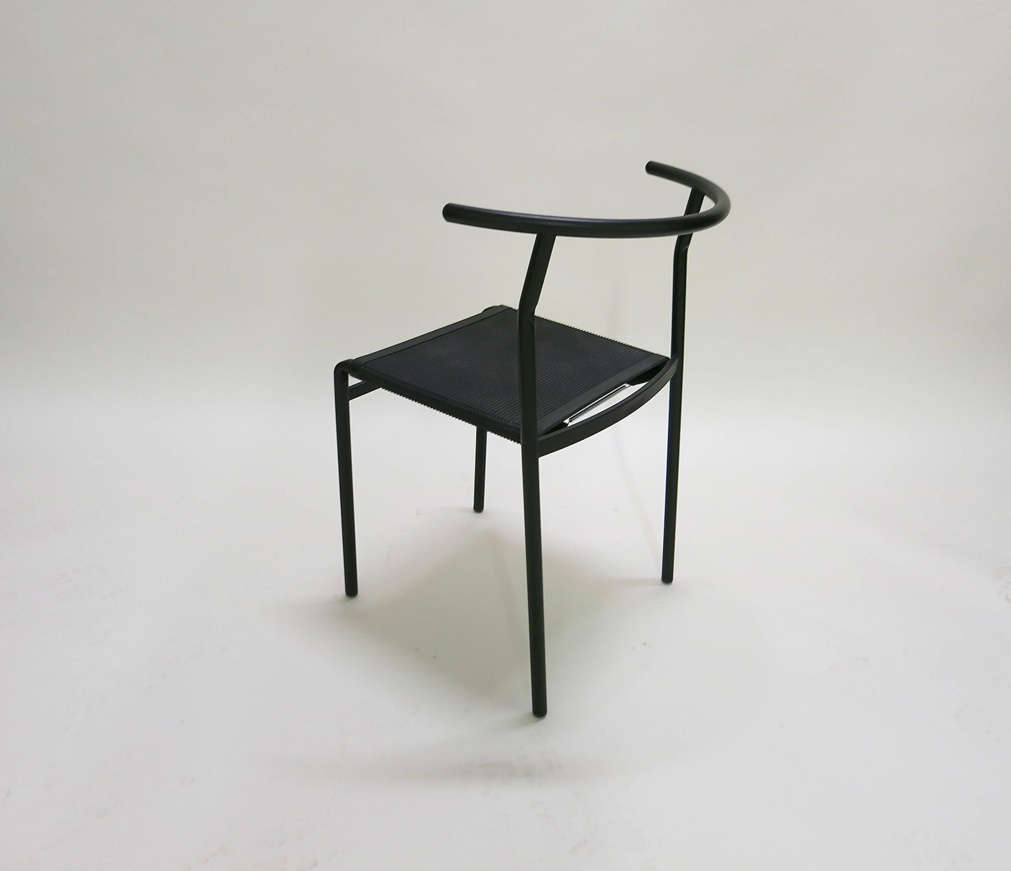 Late 20th Century Pair of Stacking Chairs by Philippe Starck for Baleri, Italy 1984