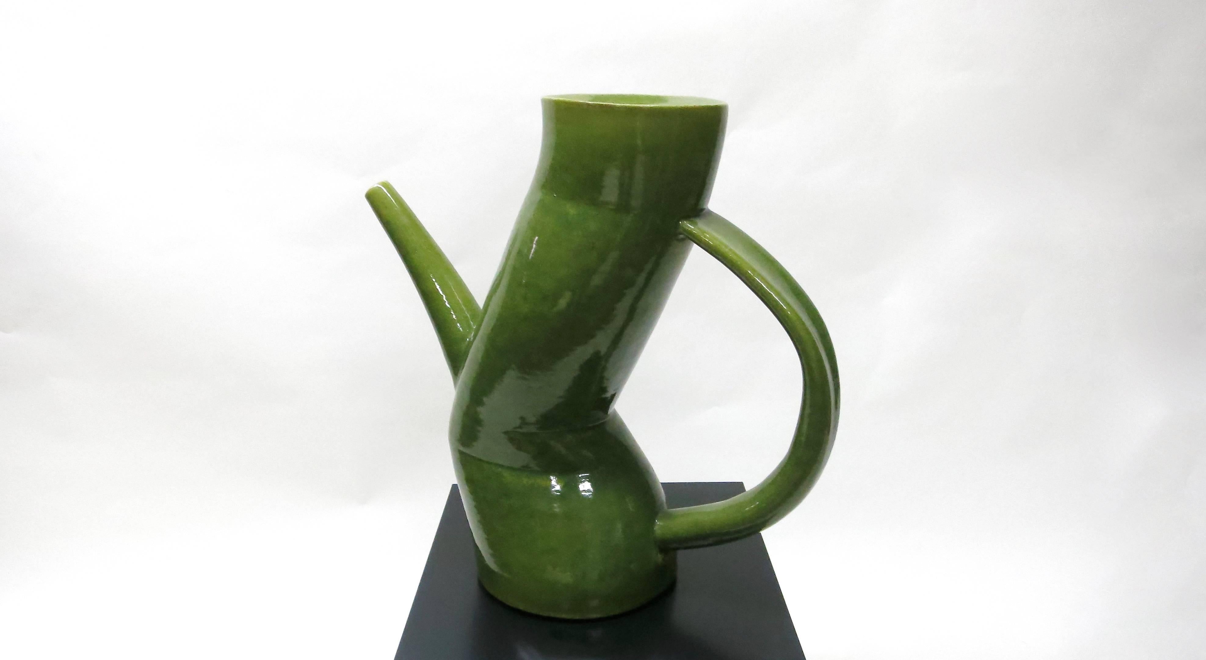Late 20th Century Ceramic Pitcher by Jamie Walker, USA, 1994 For Sale