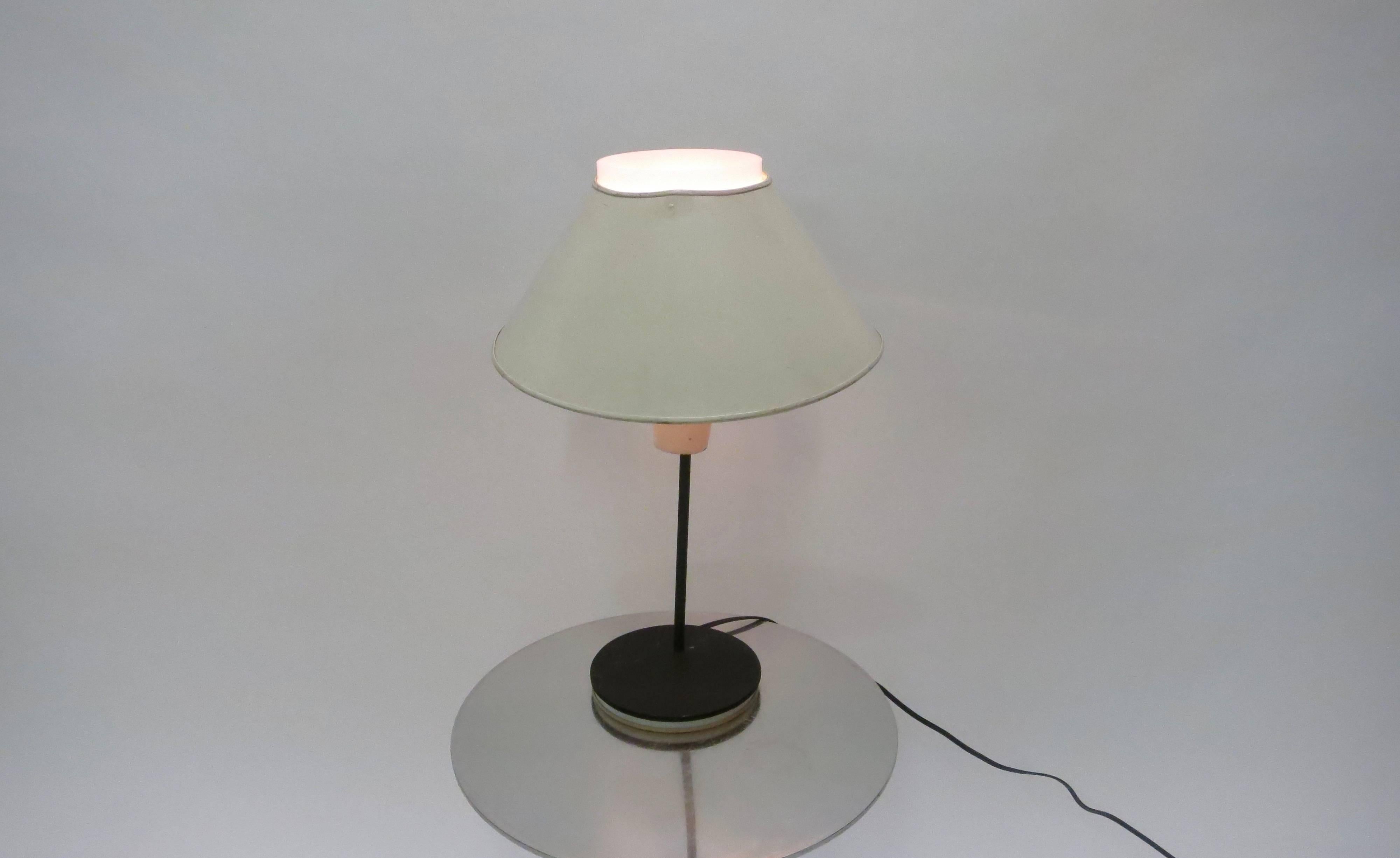 Desk Lamp by Boris Jean Lacroix for Cité Universitaire, 1950s Made in France In Good Condition In Jersey City, NJ